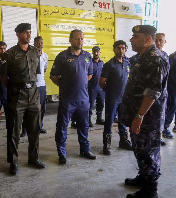 Civil Defense Commander checks readiness of civil defense in Sharjah and Ajman